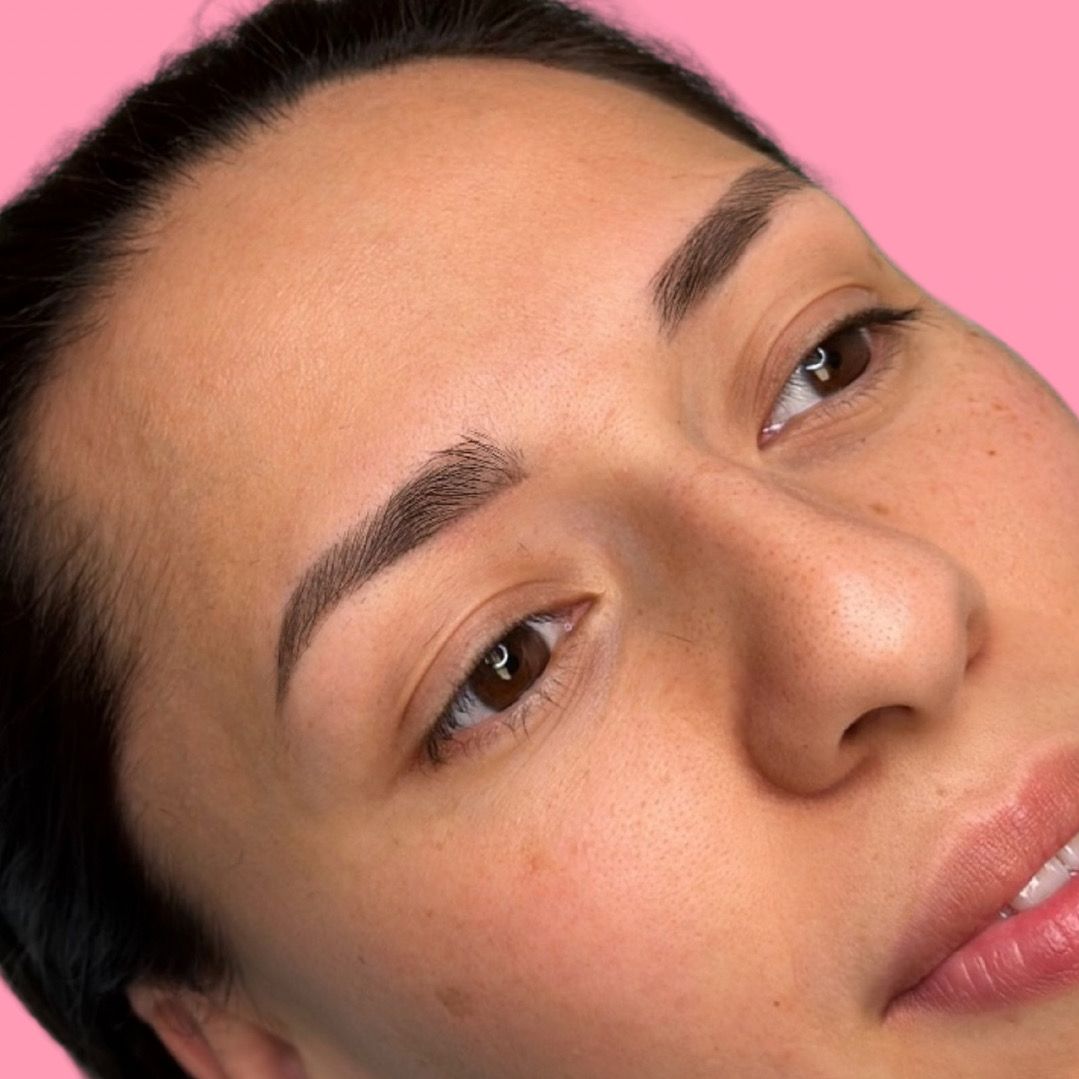 Natural looking permanent makeup powder brows in georgetown, tx and cedar park, tx at Couture Gypsy