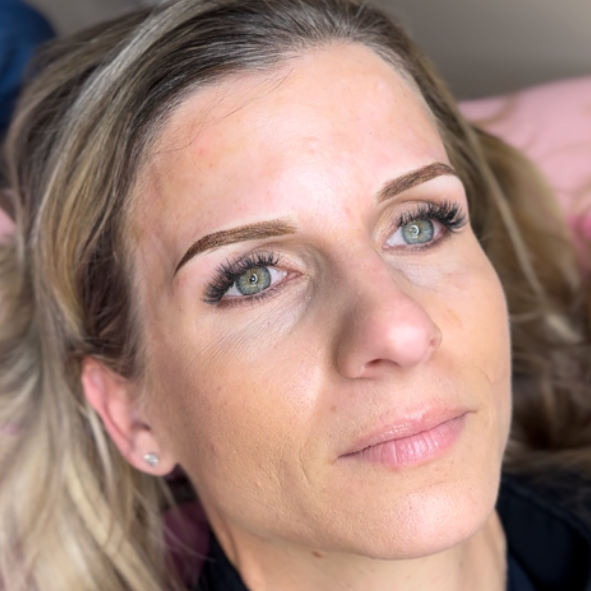 Ombre Powder brows at Couture Gypsy Lash & Beauty in Georgetown, Tx. Best powder brows near me