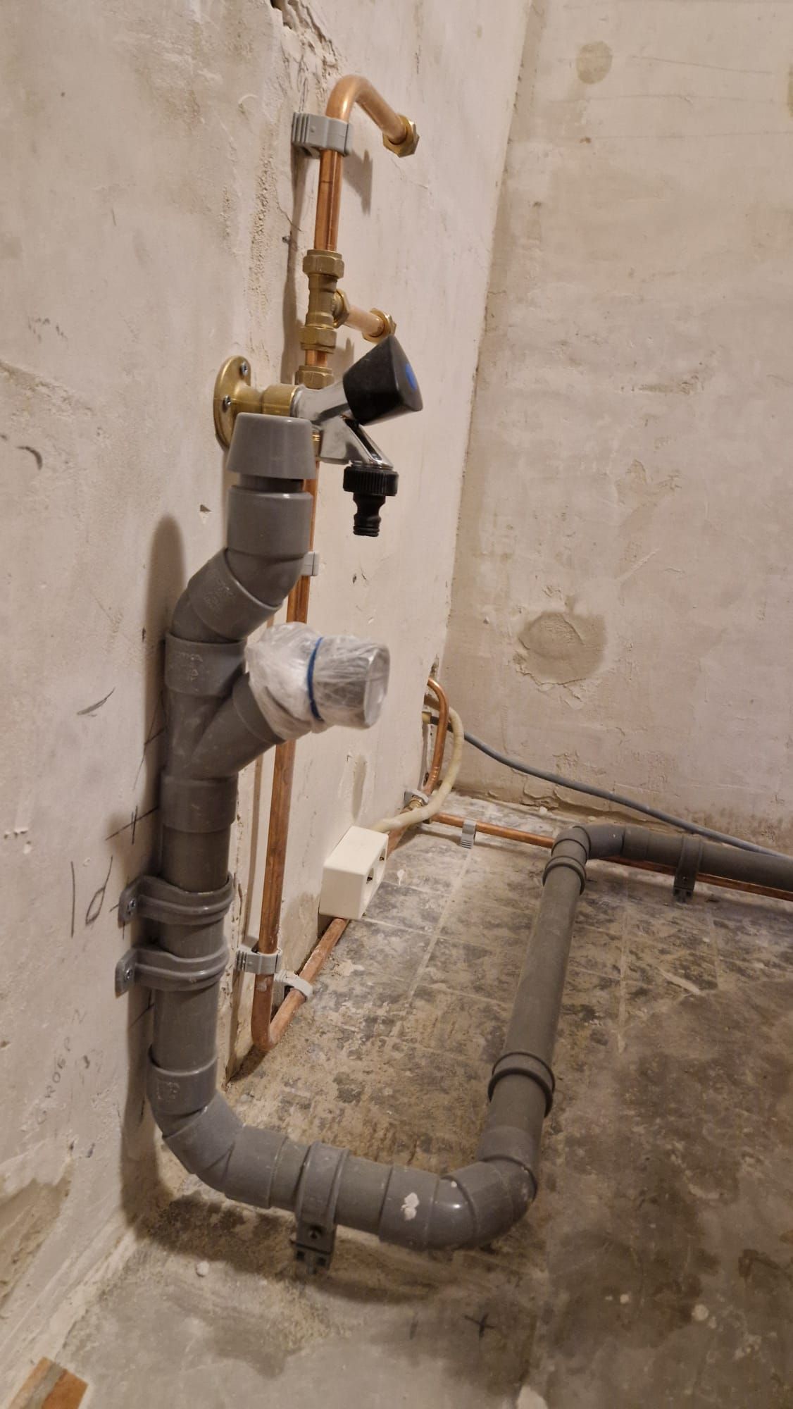 Nieuwe aansluitingen voor keuken Driebergen