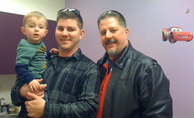 Parents with little boy at Advocare Beyond Pediatrics