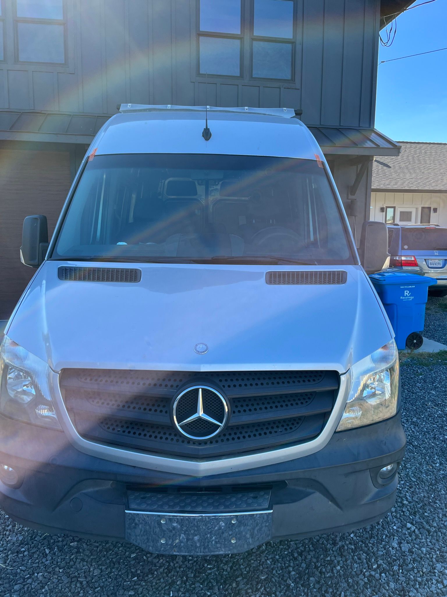 Cargo van auto glass repair near Santa Rosa, CA