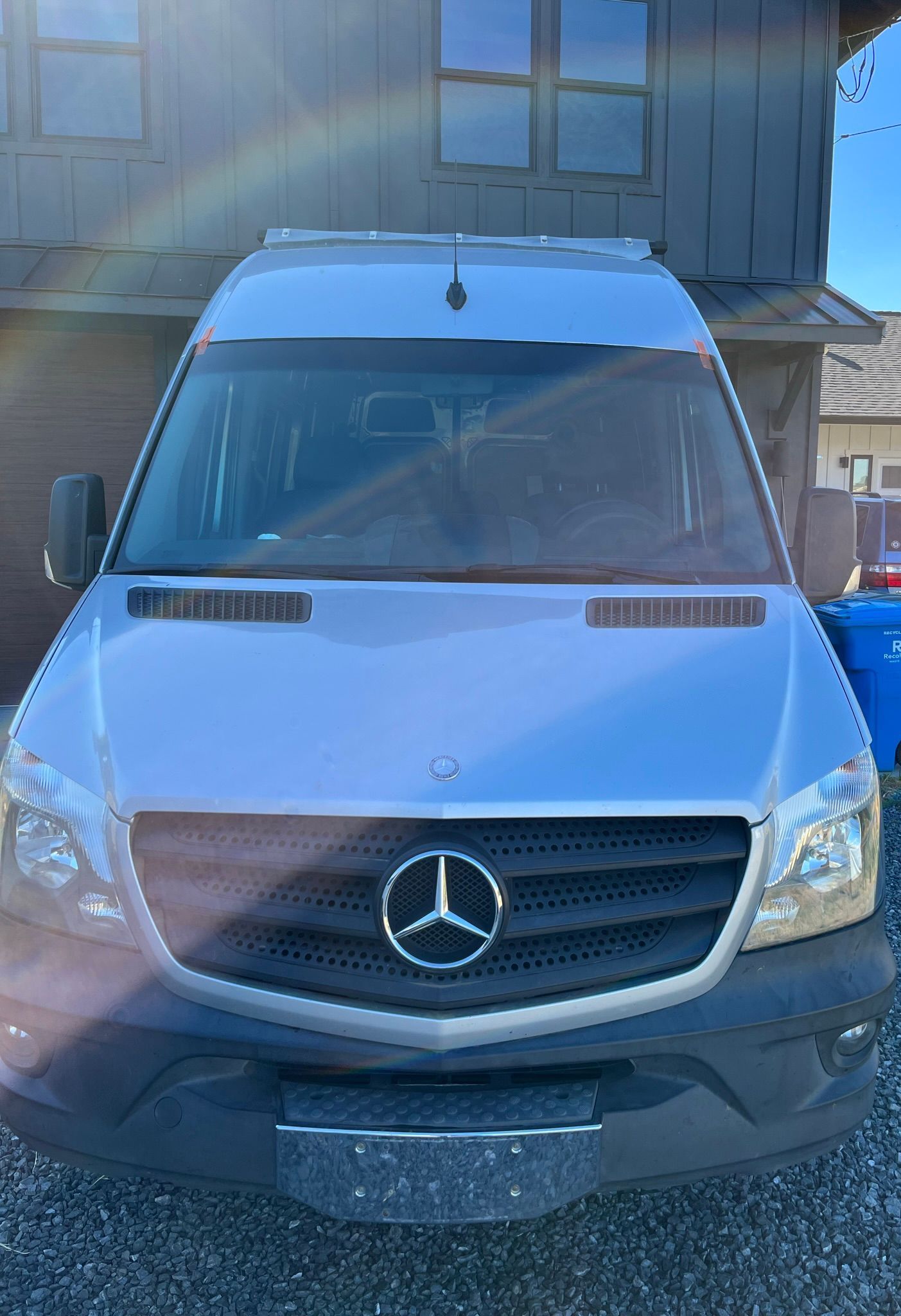 Delivery van windshield replacement in Santa Rosa, CA