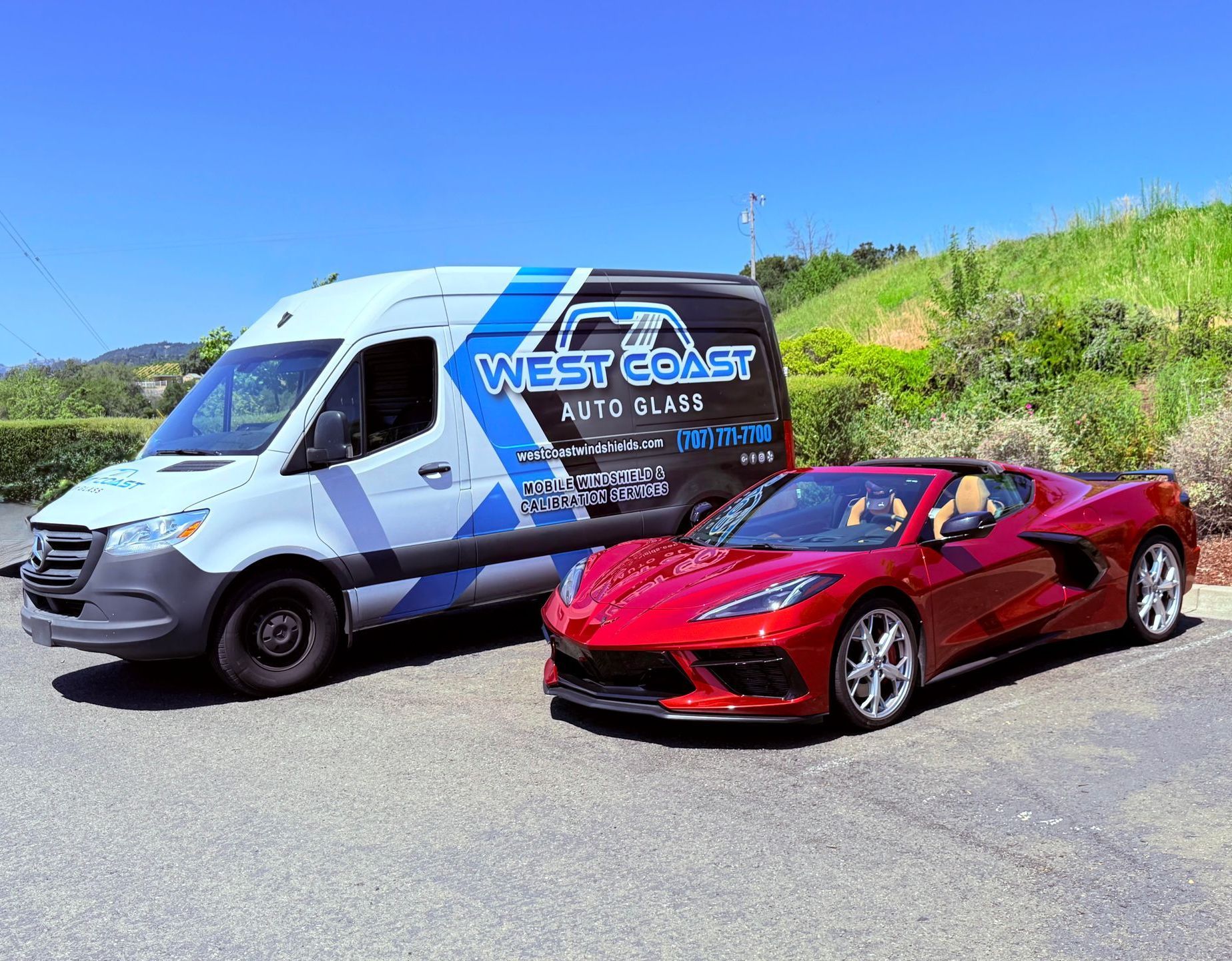Chevy windshield replacement in Santa Rosa, CA