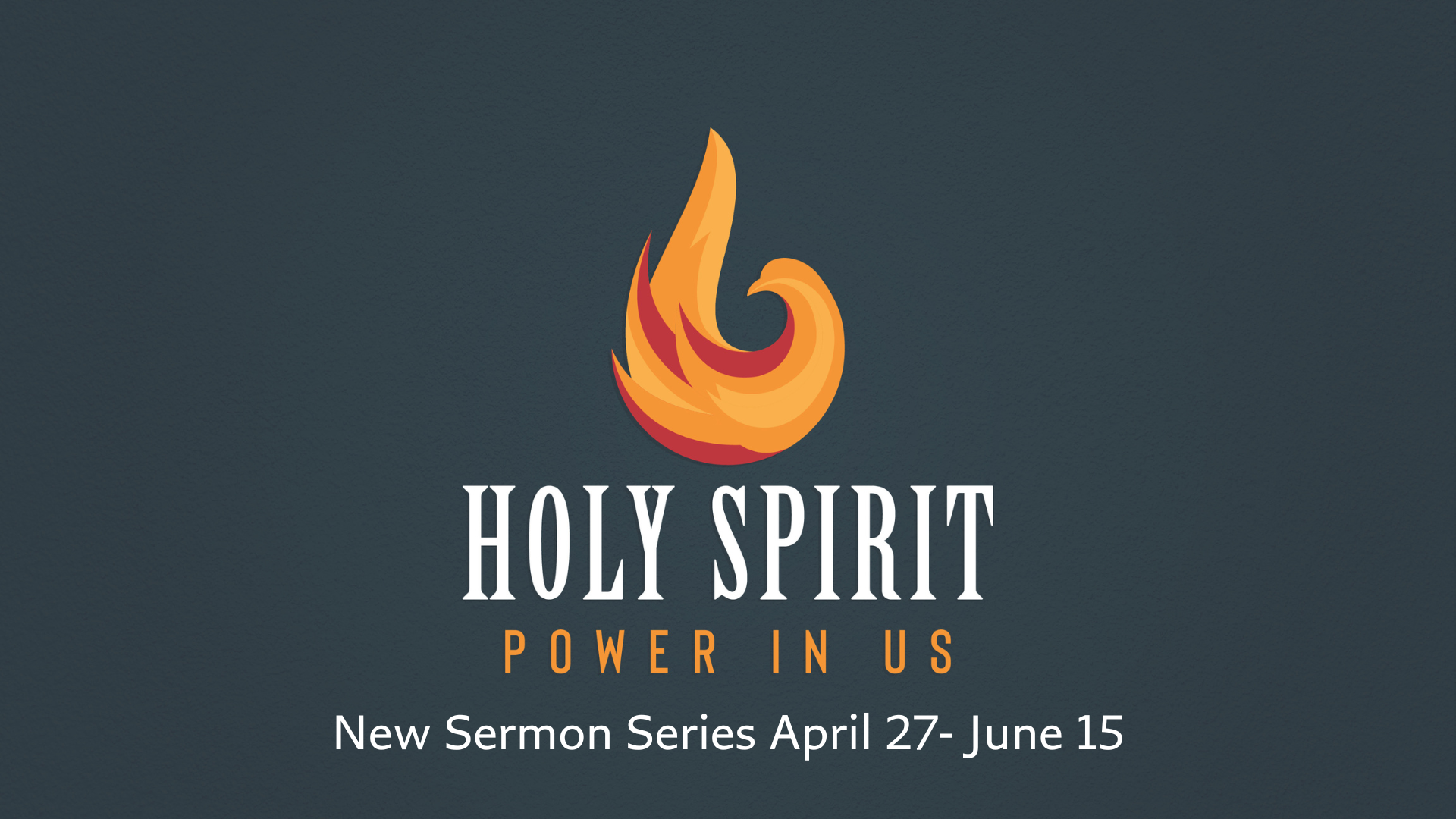 Holy Spirit Power in Us Series Cover Art at Sojourn J-Town in Louisville, KY