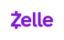 Purple Zelle logo with a stylized “Z” and the word “Zelle” on a white background