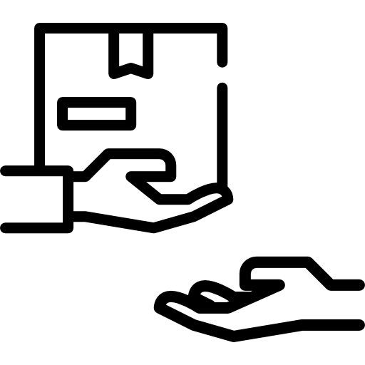 a hand is holding a piece of paper next to another hand .