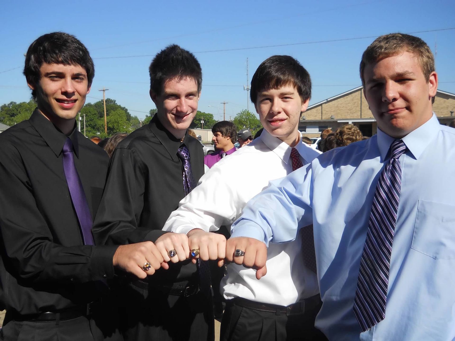 A small brown bear cub is standing in the grass.