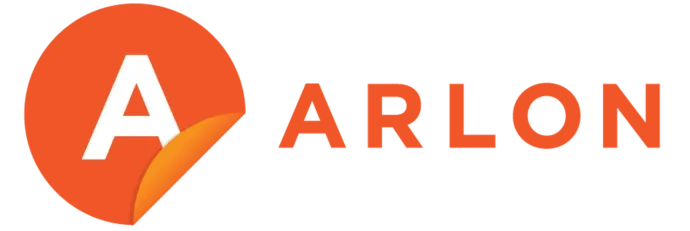 Arlon logo with the letter 