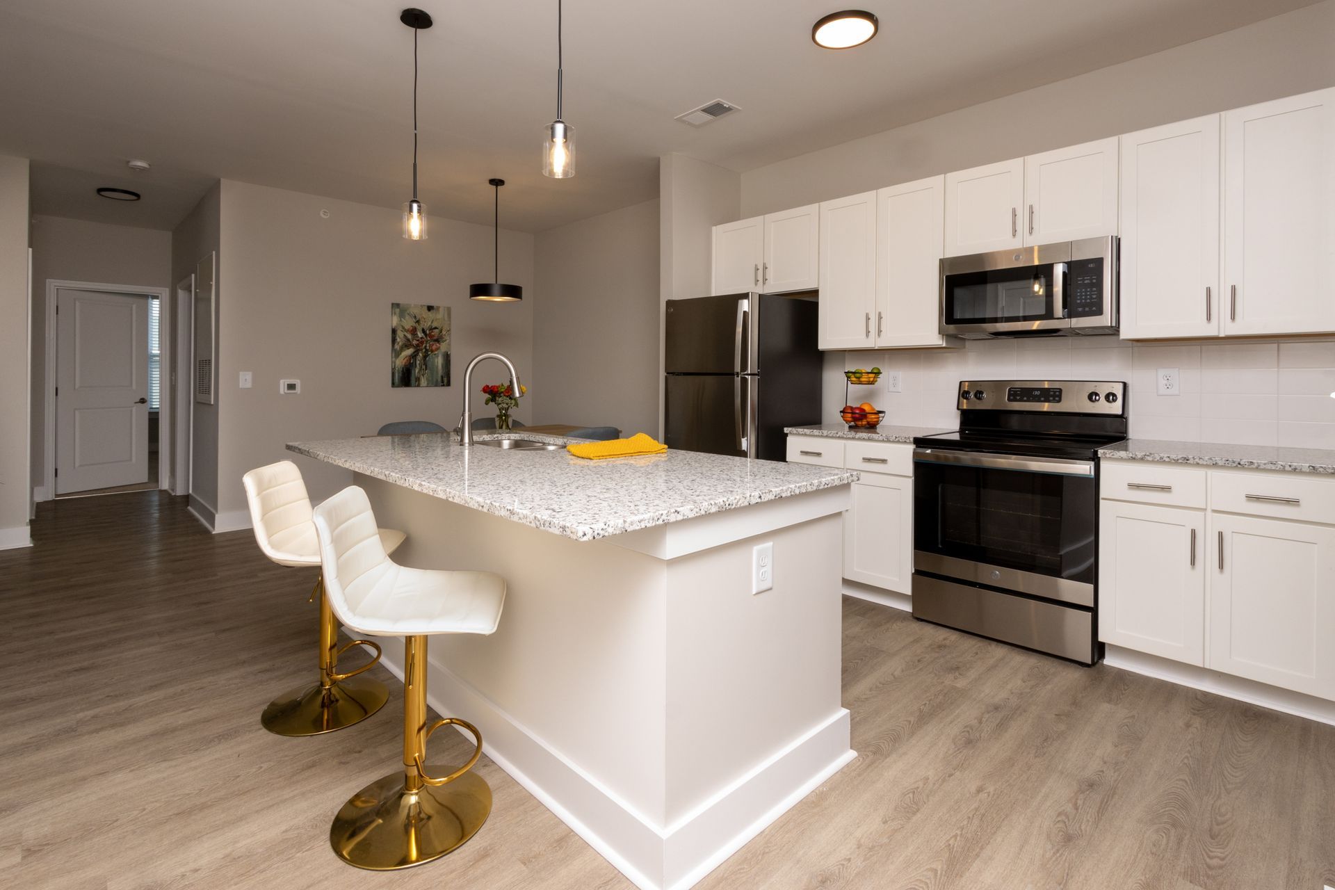 interior photo of a modern bathroom sink