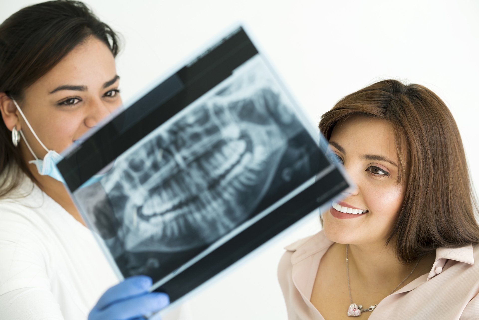 Adult Woman Having a Visit at the Dentist's — McAllen, TX — Dr. Joey Cazares & Associates