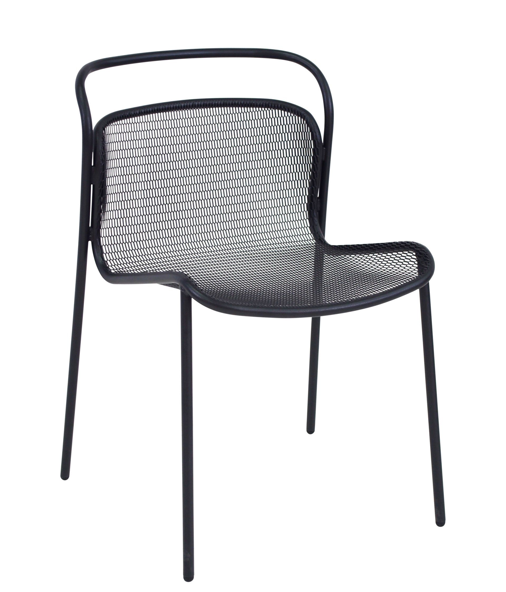 Sedia con finitura verde