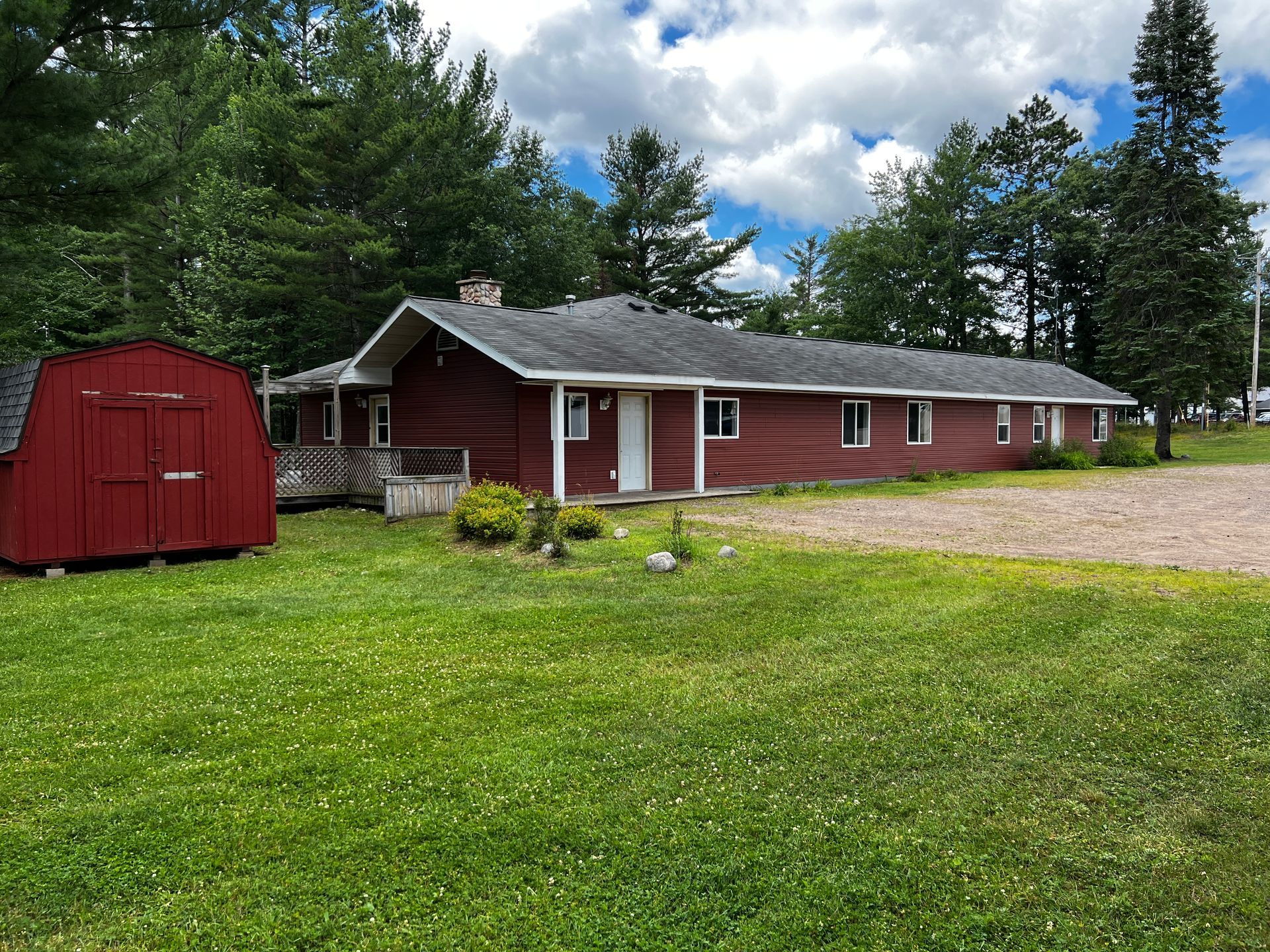 Welcome to the County J Duplex, a well-maintained and fully furnished property located in the heart of Minocqua, WI. Offering a turnkey housing solution, this duplex features two ground-level units—a spacious 3-bedroom and a comfortable 2-bedroom—both thoughtfully furnished with complete bedroom sets, living furniture, and kitchen essentials. Ideally suited for traveling professionals or those seeking temporary stays, the property offers private exterior entries, a large yard, and the ultimate convenience of having all utilities and internet included in the rent. Located just off County Road J, you are minutes away from the best shopping, dining, and recreation the Northwoods has to offer.