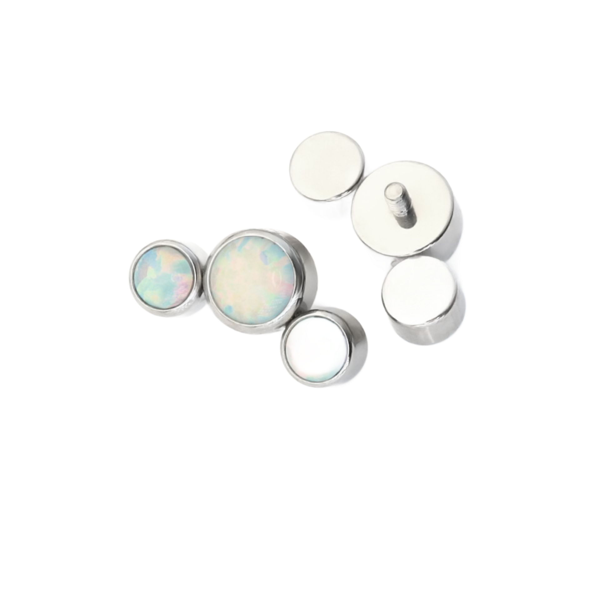 Triple Cabochon Opal