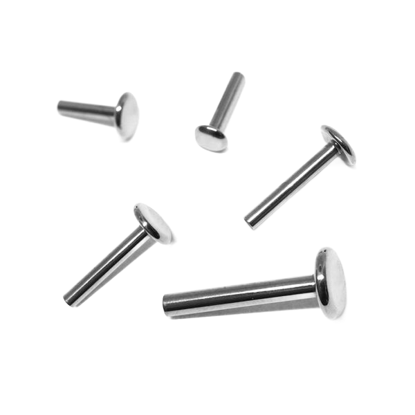 Labret post Threaded