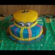 Minions Theme of Cake — Amsterdam, NY — Rosito's Bakery