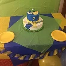 Seventh Birthday Cake — Amsterdam, NY — Rosito's Bakery