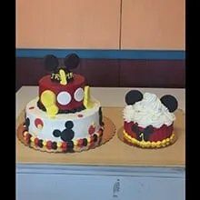 Two Birthday Cakes on Table — Amsterdam, NY — Rosito's Bakery