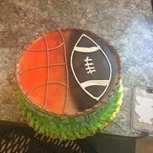 Football Cake Design — Amsterdam, NY — Rosito's Bakery
