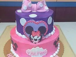 Purple and Pink Cake — Amsterdam, NY — Rosito's Bakery