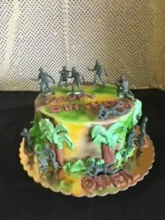 Soldier Cake Design — Amsterdam, NY — Rosito's Bakery