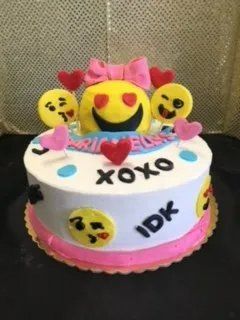 Emoji Cake Design — Amsterdam, NY — Rosito's Bakery
