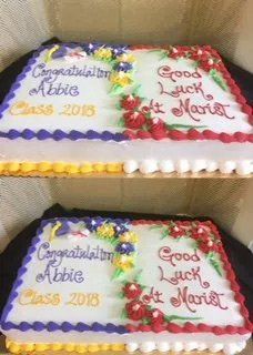Congratulation and Goodluck Cake — Amsterdam, NY — Rosito's Bakery