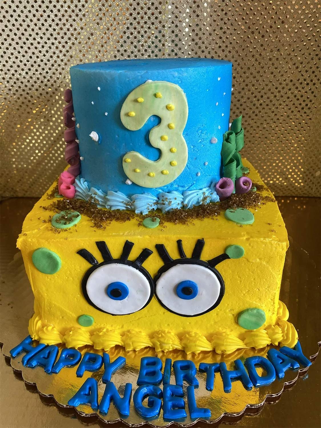 Angel's Birthday Cake Design — Amsterdam, NY — Rosito's Bakery