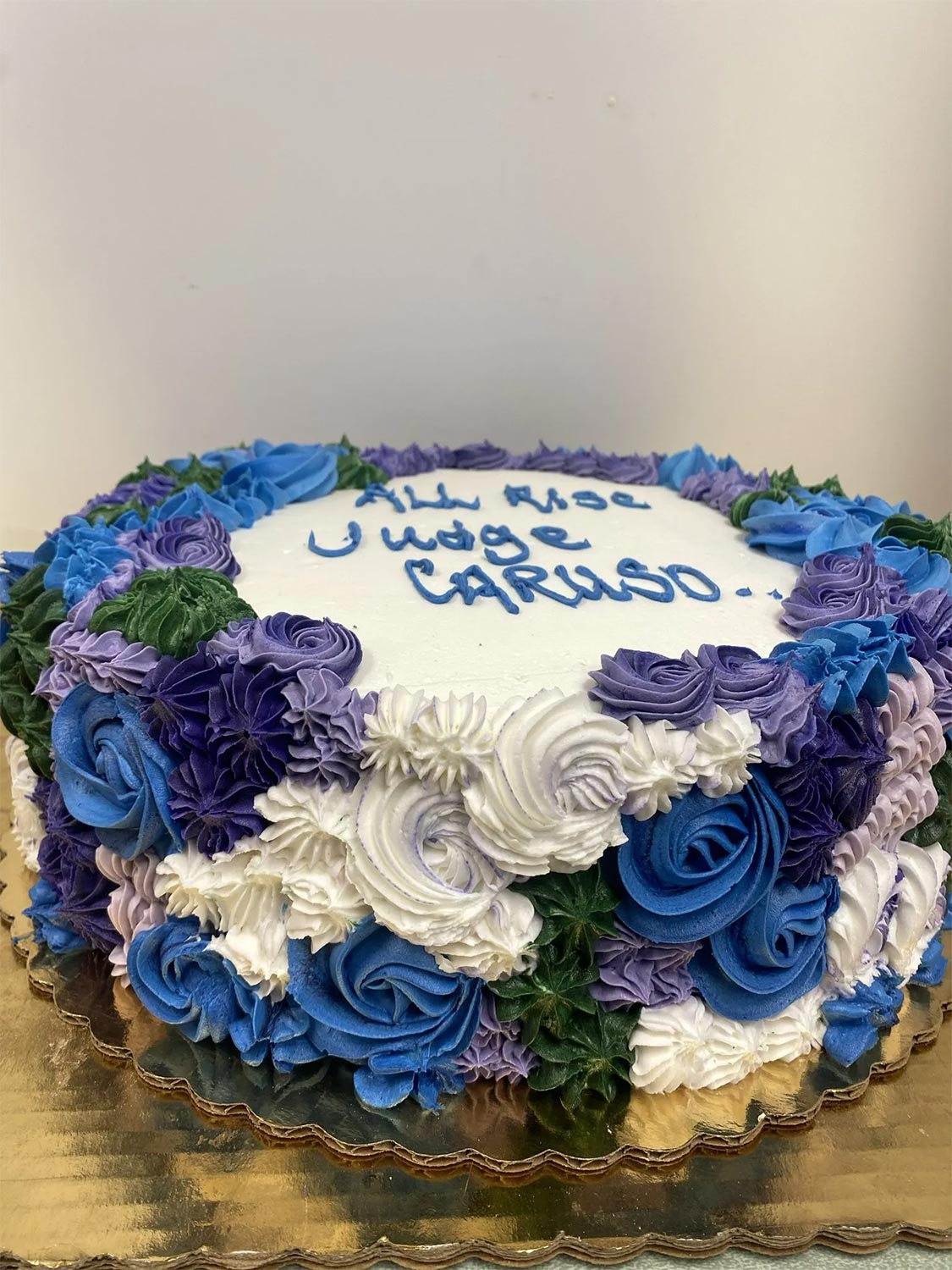 Judge Caruso's Cake — Amsterdam, NY — Rosito's Bakery