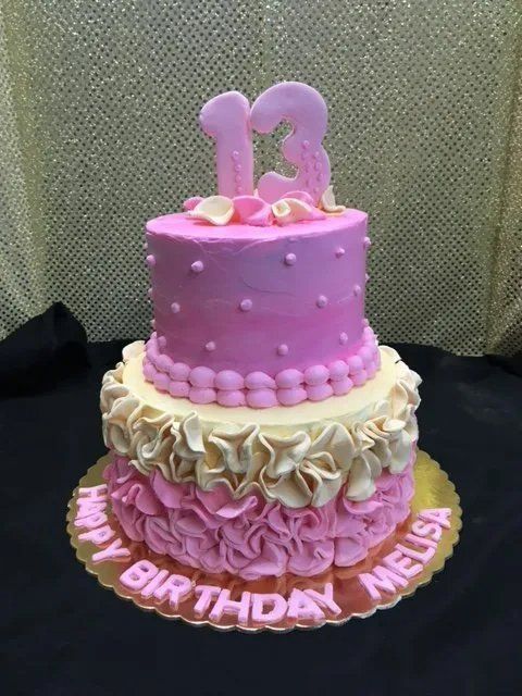 Melisa's Birthday Cake — Amsterdam, NY — Rosito's Bakery