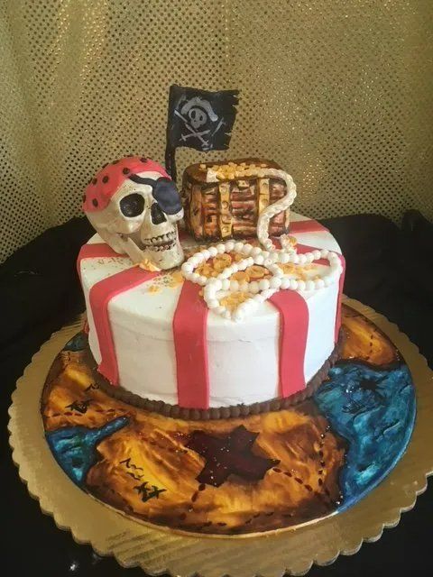 Pirate Cake Design — Amsterdam, NY — Rosito's Bakery