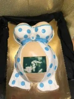 Elegant Cake for Pregnant — Amsterdam, NY — Rosito's Bakery