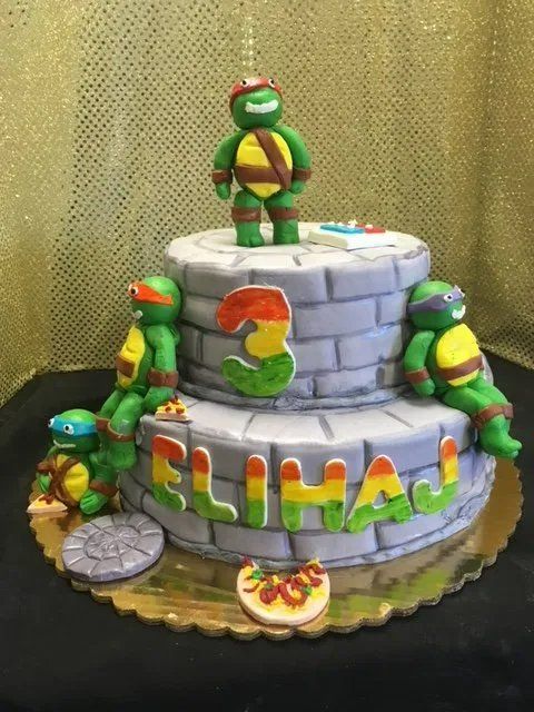Ninja Turtle Cake Design — Amsterdam, NY — Rosito's Bakery