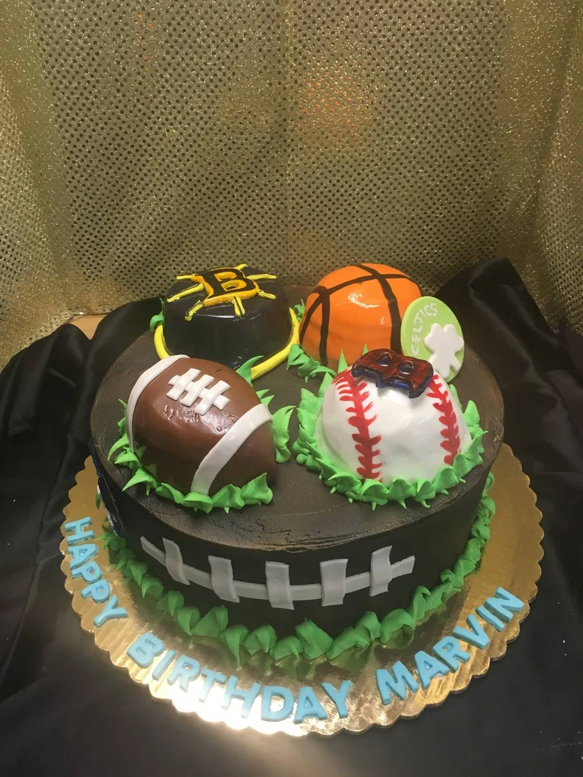 Marvin's Birthday Cake — Amsterdam, NY — Rosito's Bakery