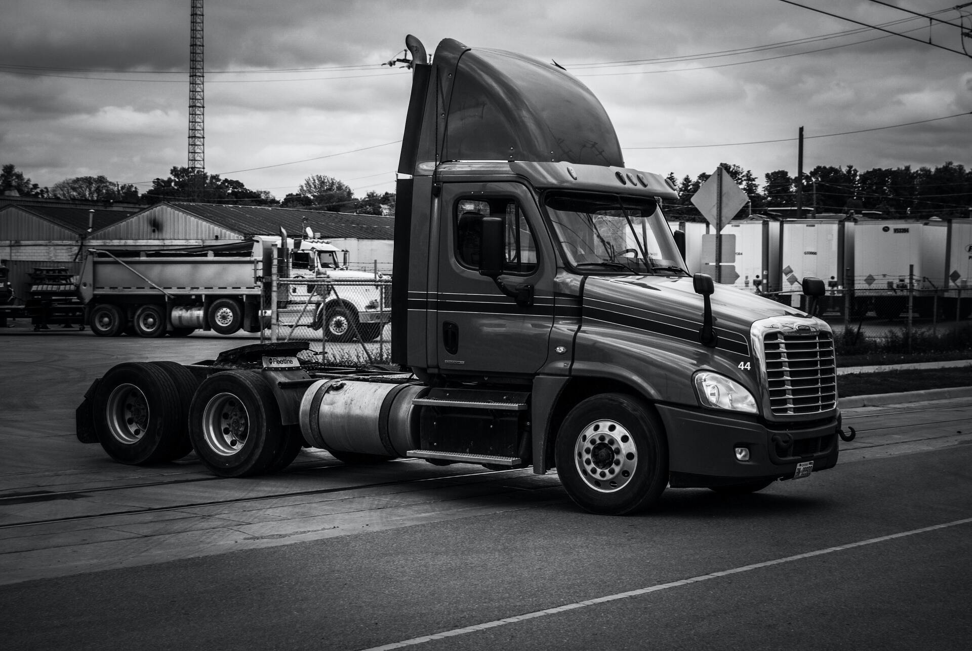 bonded freight truck