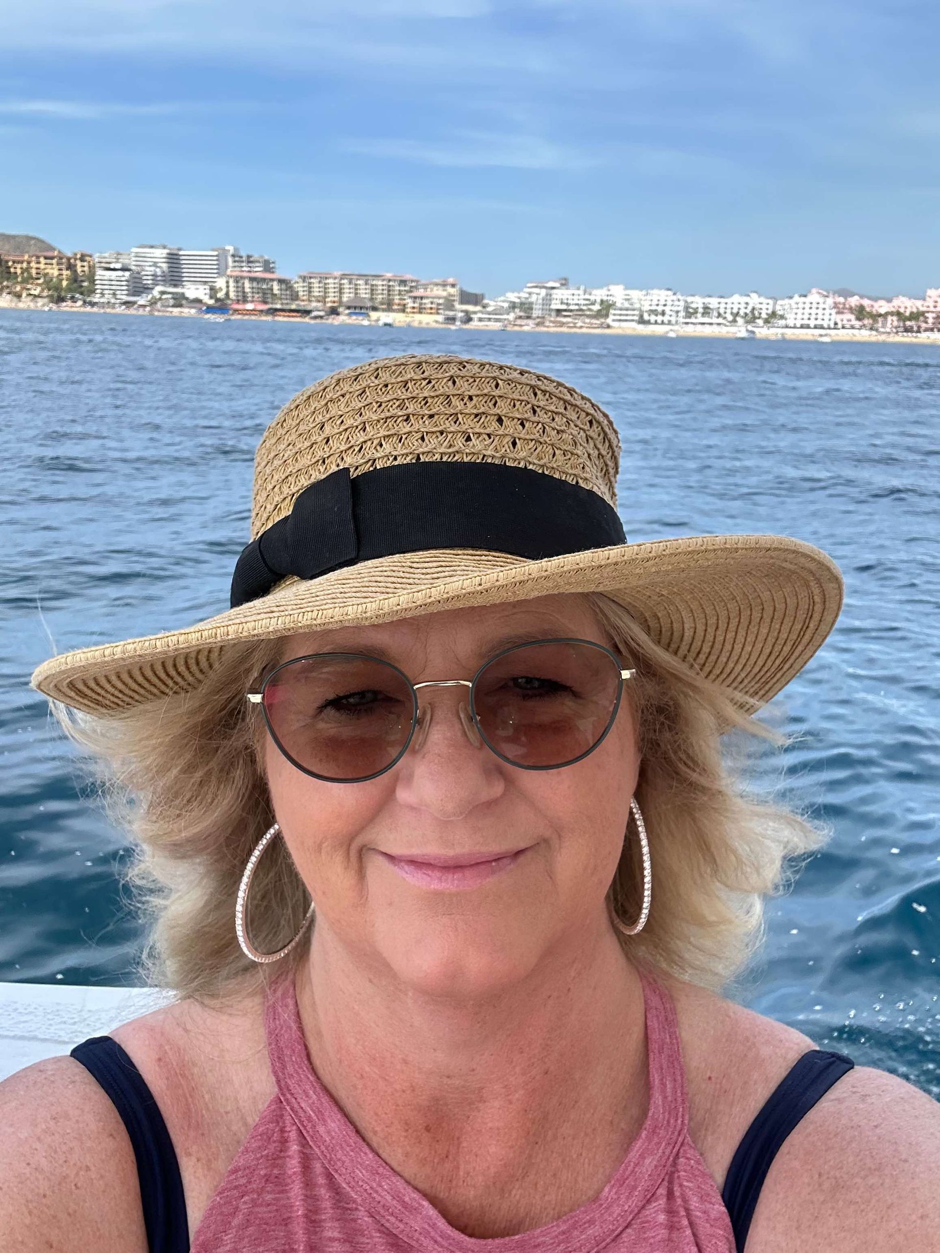 Lynae Malchus Founder and CEO on the water