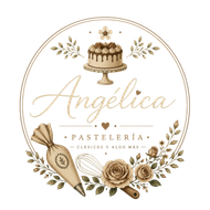 Logo de pastelería “Angélica”