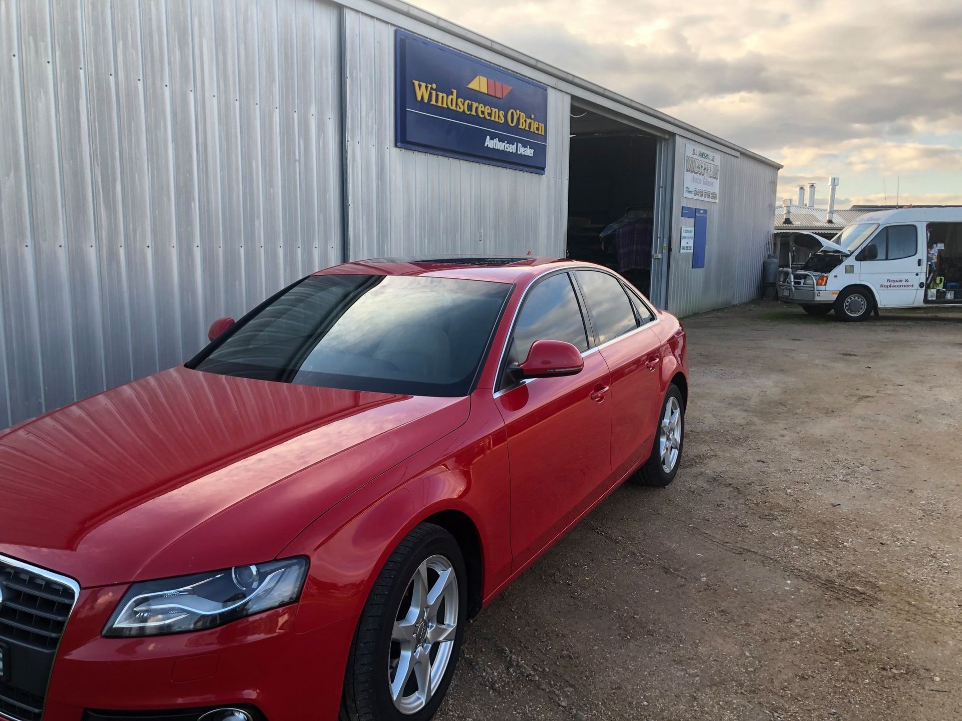 A Red Car | Lucknow, VIC | Bairnsdale Windscreens