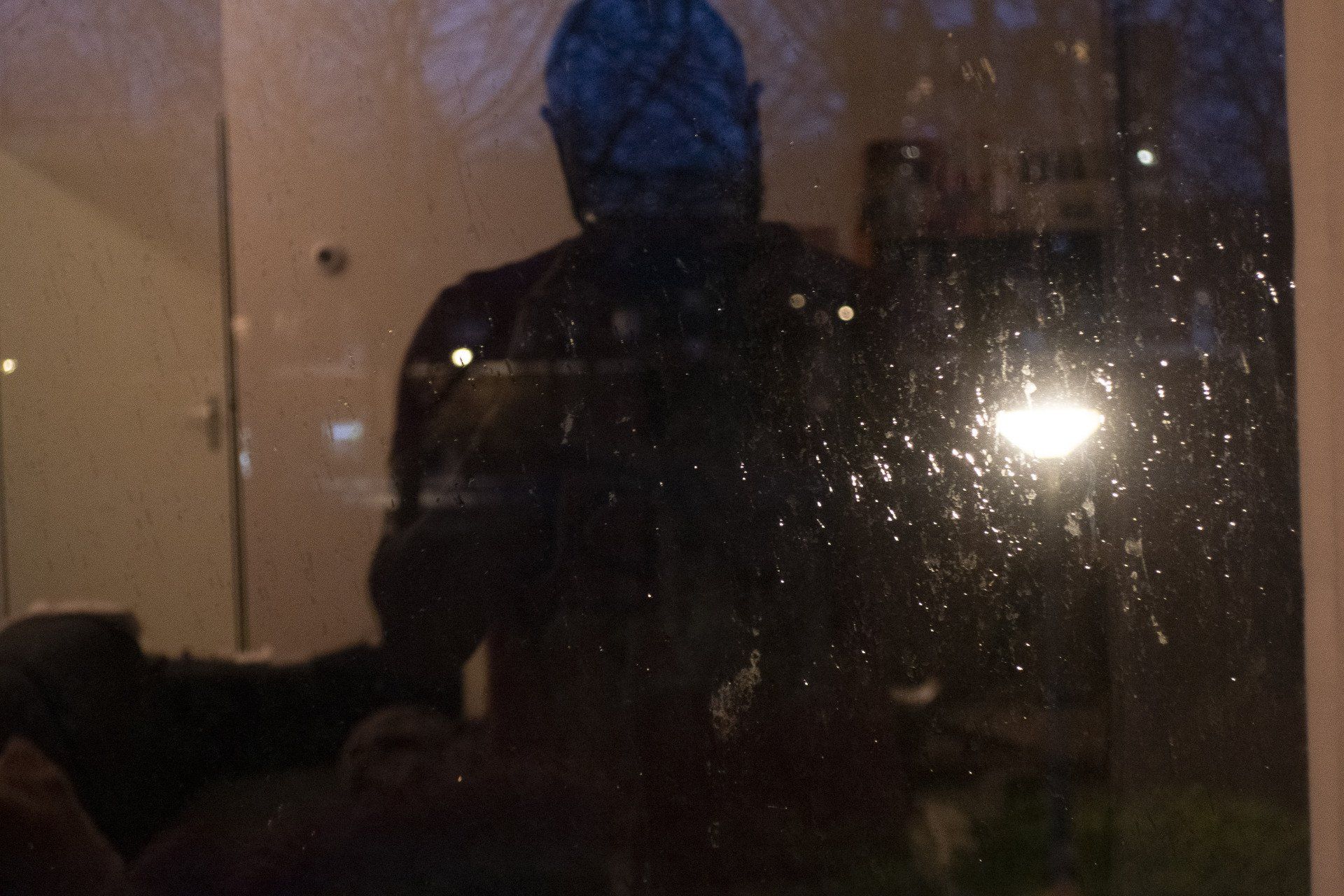 Like streetlamps we glow so dim