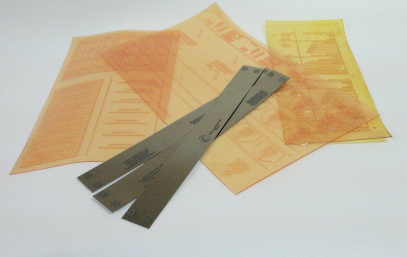 Clichês de Fotopolímero e Nylon Print - Carimbos Líder