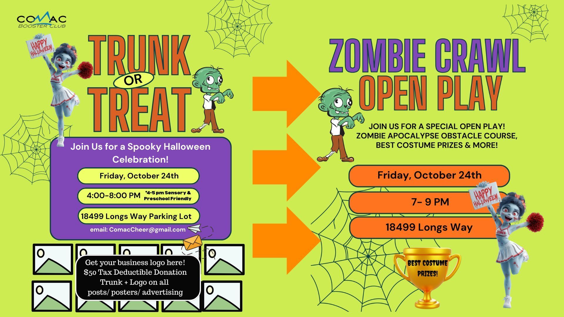 halloween events at momentum athletic center in parker colorado