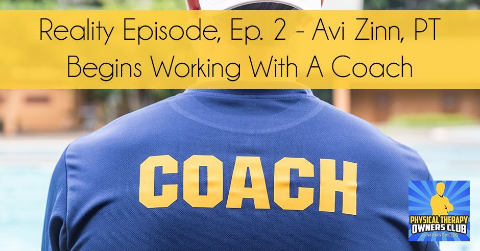 A man wearing a blue shirt that says coach on it