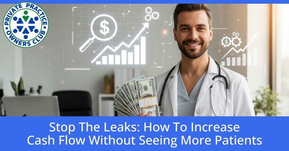 Private Practice Owners Club | Jerry Durham | Increase Cash Flow