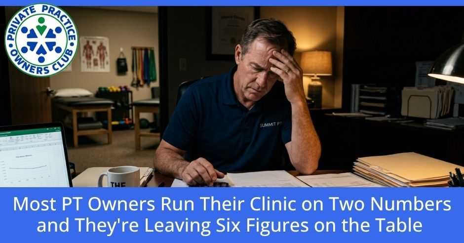 Private Practice Owners Club | Clinic Metrics