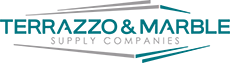 A logo for terrazzo and marble supply companies.