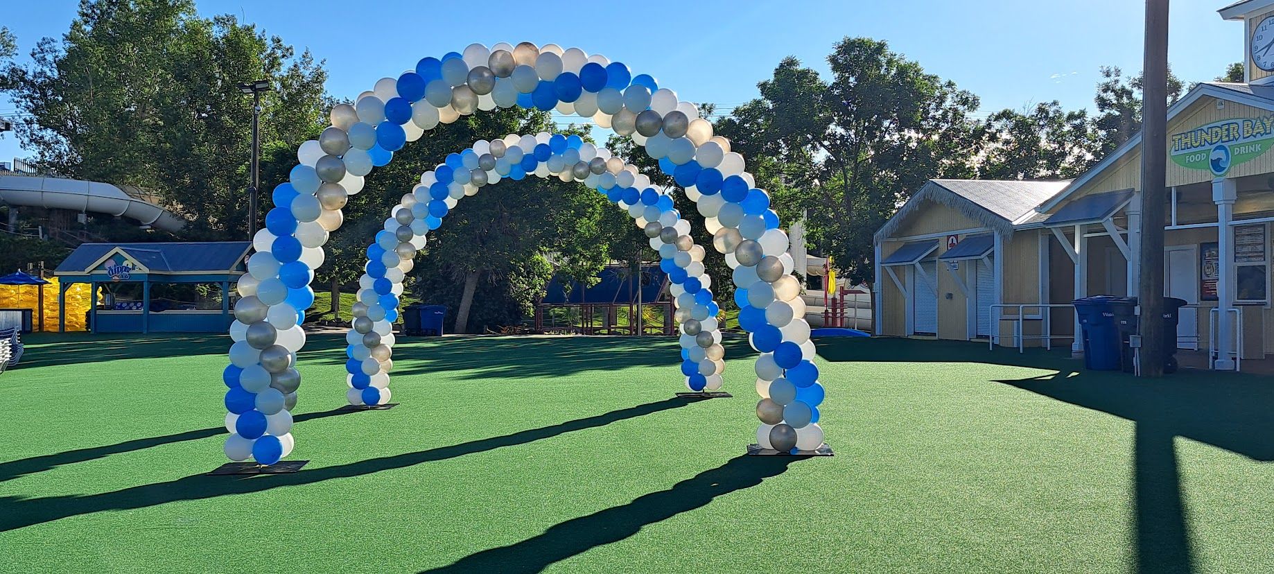 2 - 25ft Arches for a tunnel effect