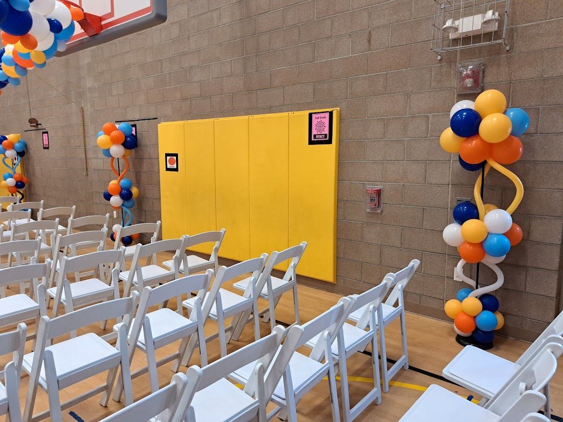 Topiary Balloon Columns