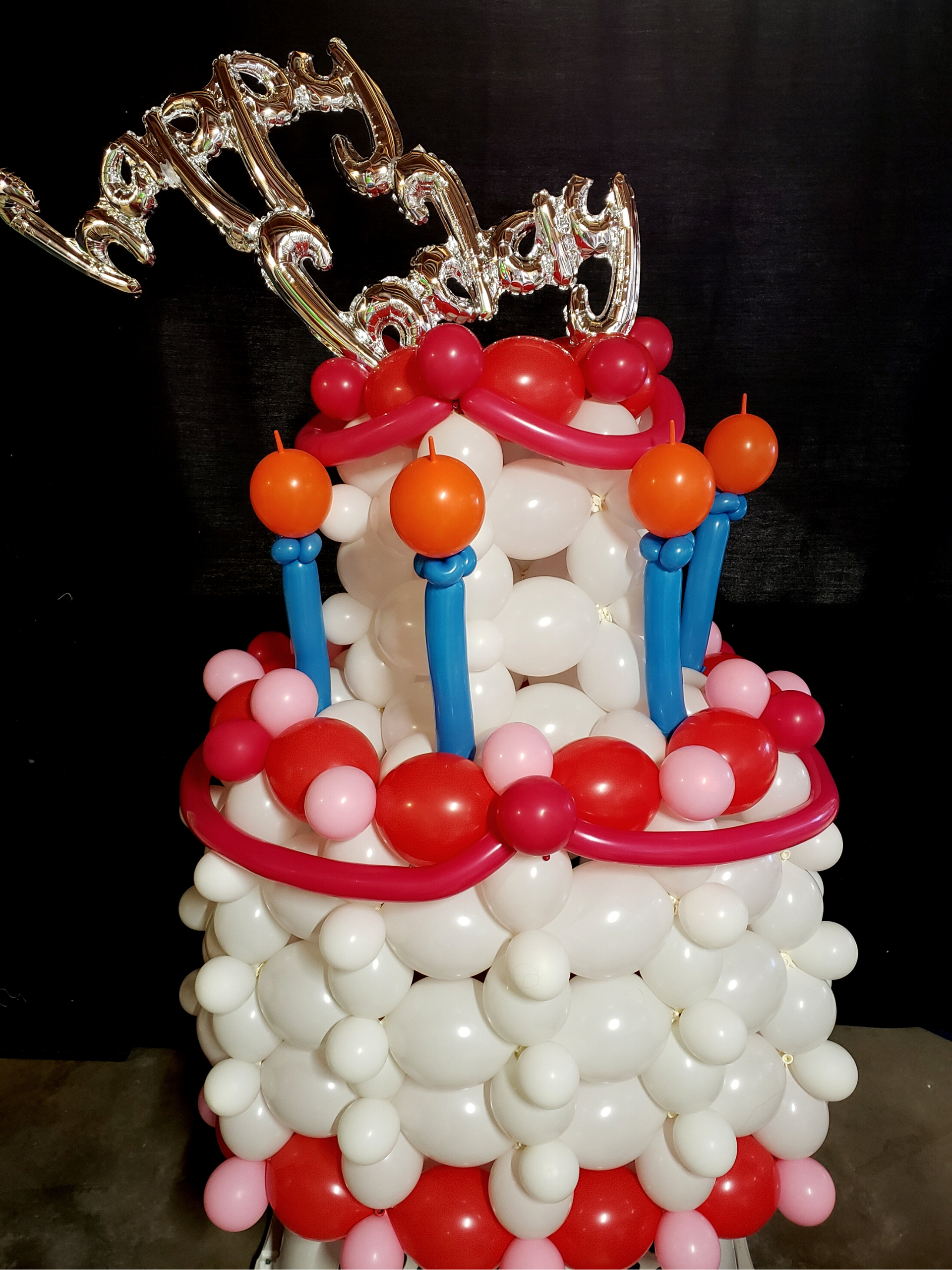 3 ft Birthday Cake Sculpture