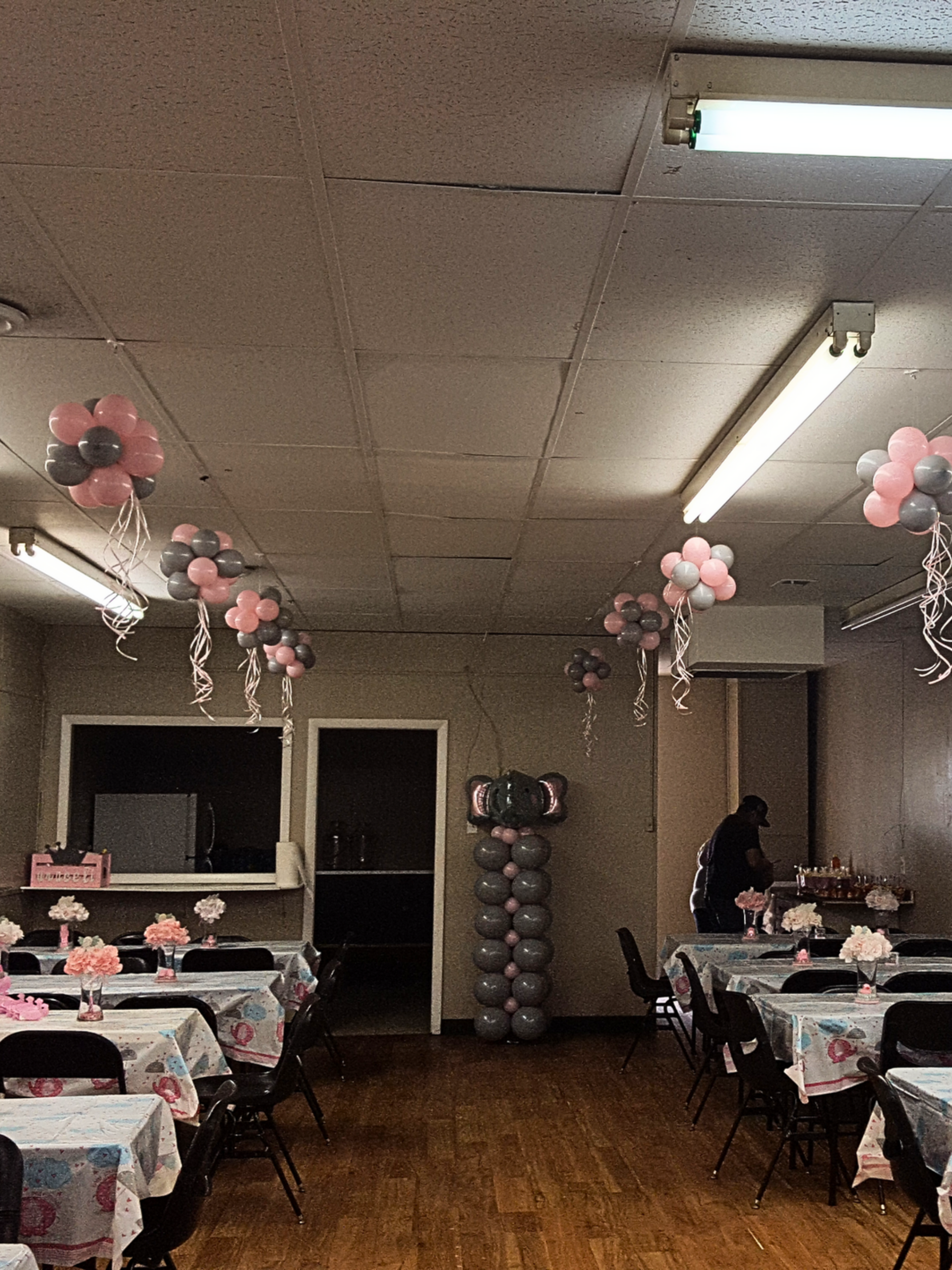 Ceiling Balloon Topiaries