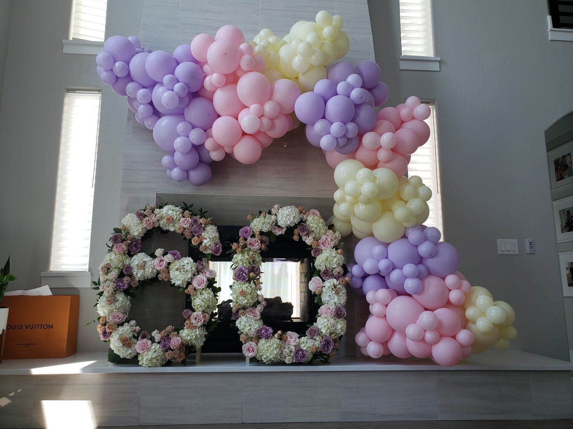 Color Block Balloon Garland