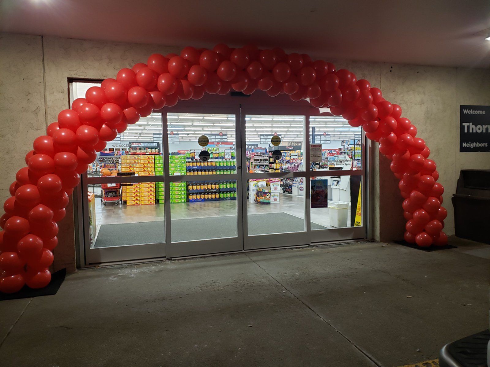 25ft Single Color Arch